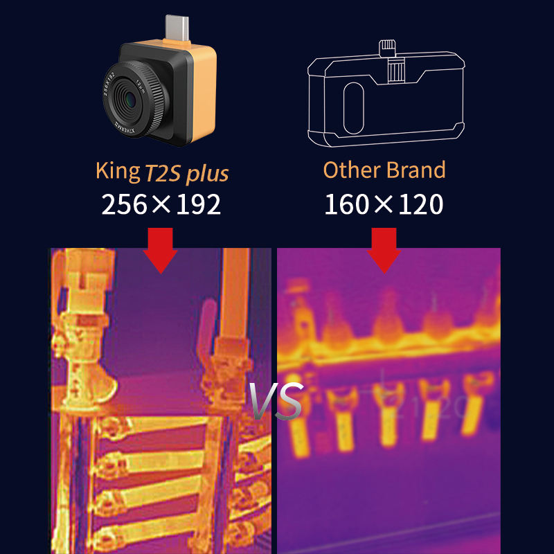 InfiRay T2S+ Infrared Thermal  - огляд і ціна Topdon Tc001 Thermal Camera