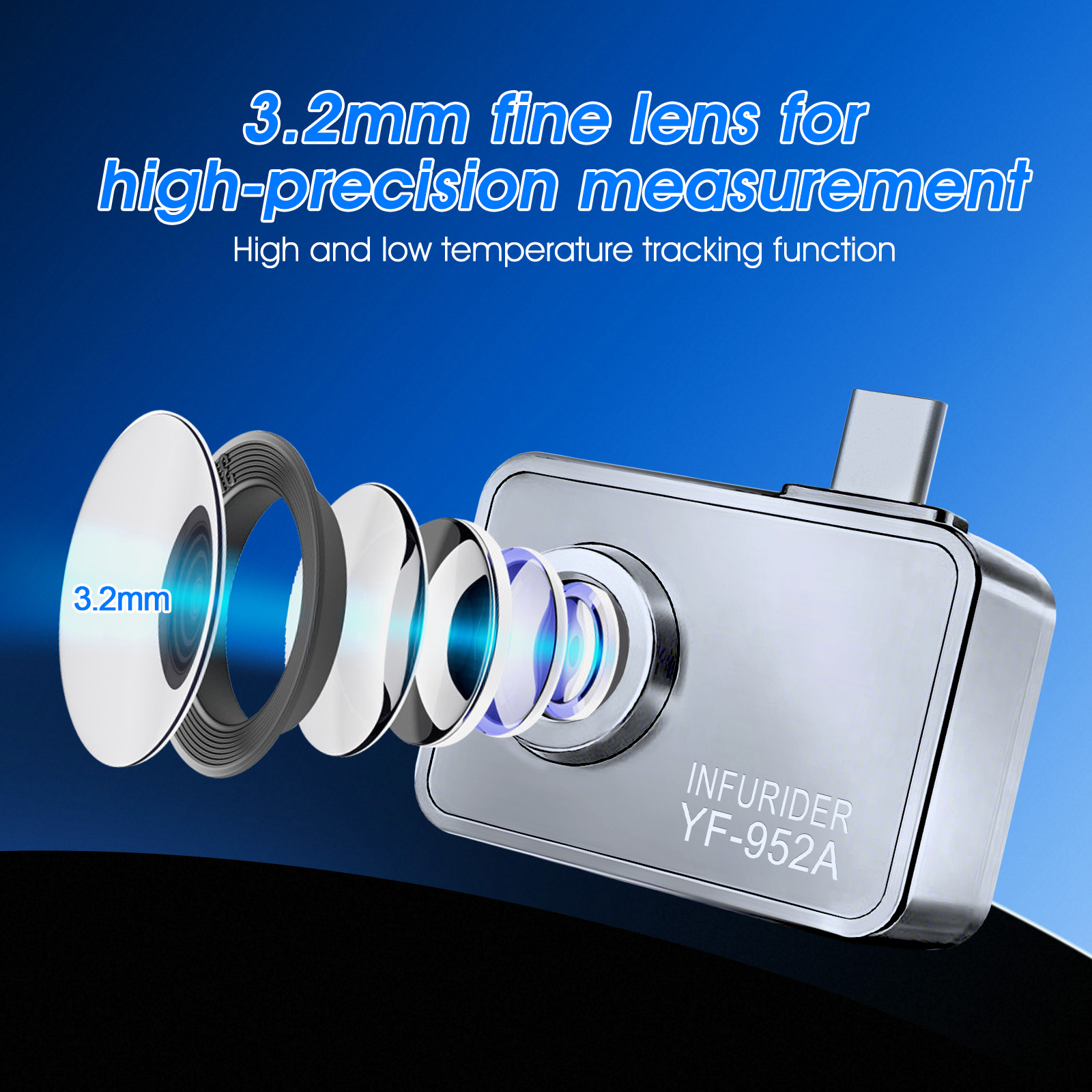 Thermal Camera 256x192 IR Reso - огляд і ціна Thermal Imaging Camera 256X192