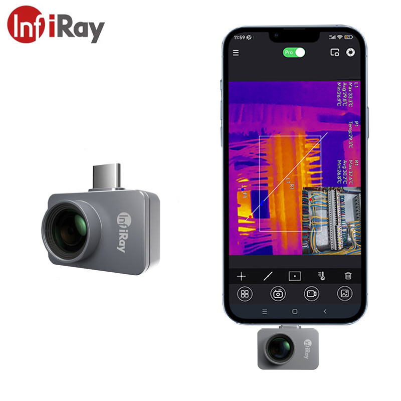 Infiray P2 PRO 256x192 Thermal - огляд і ціна Nf 521 Thermal Imaging Camera