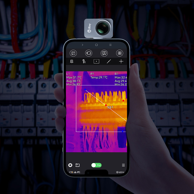 Infiray P2 PRO 256x192 Thermal - огляд і ціна Nf 521 Thermal Imaging Camera